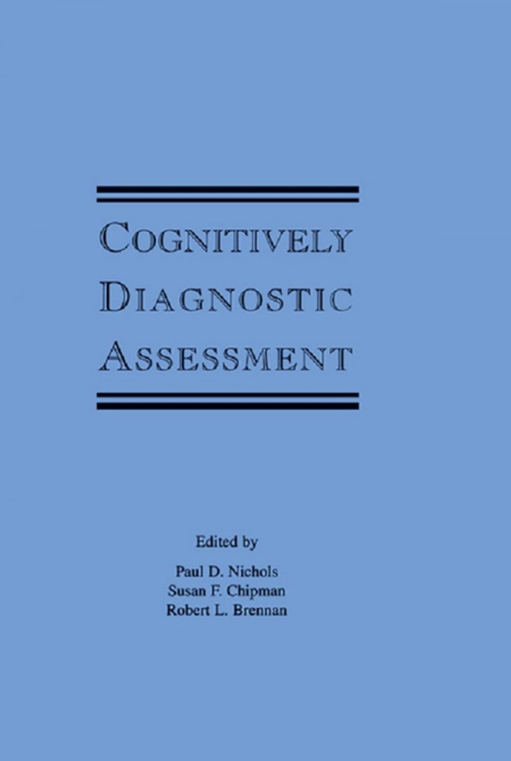 Big bigCover of Cognitively Diagnostic Assessment