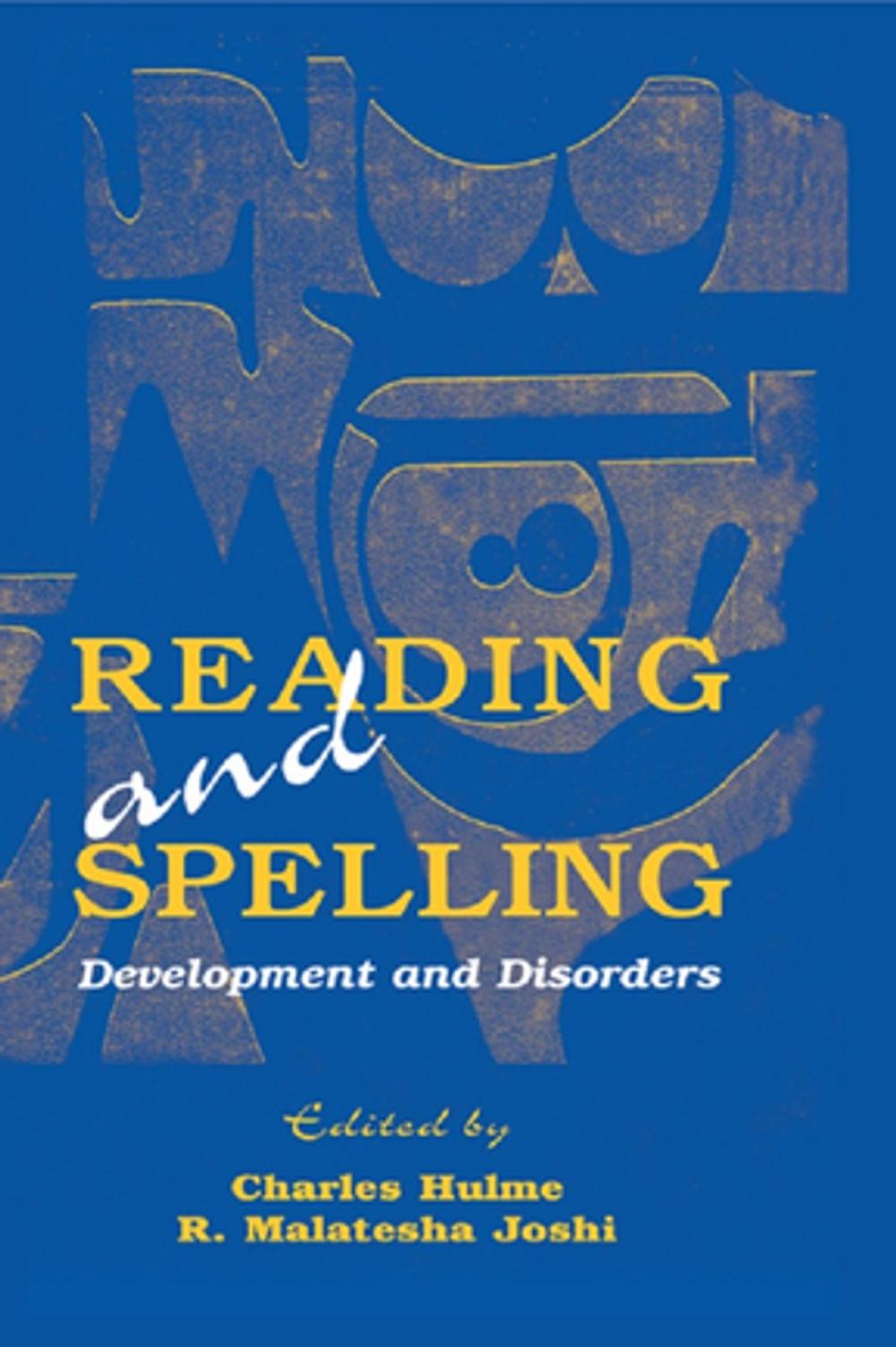 Big bigCover of Reading and Spelling