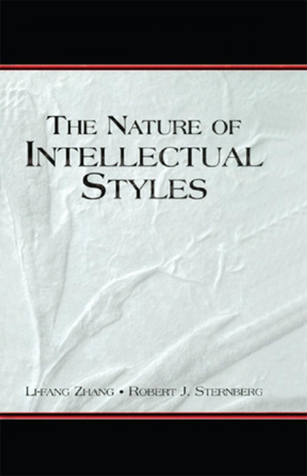 Big bigCover of The Nature of Intellectual Styles