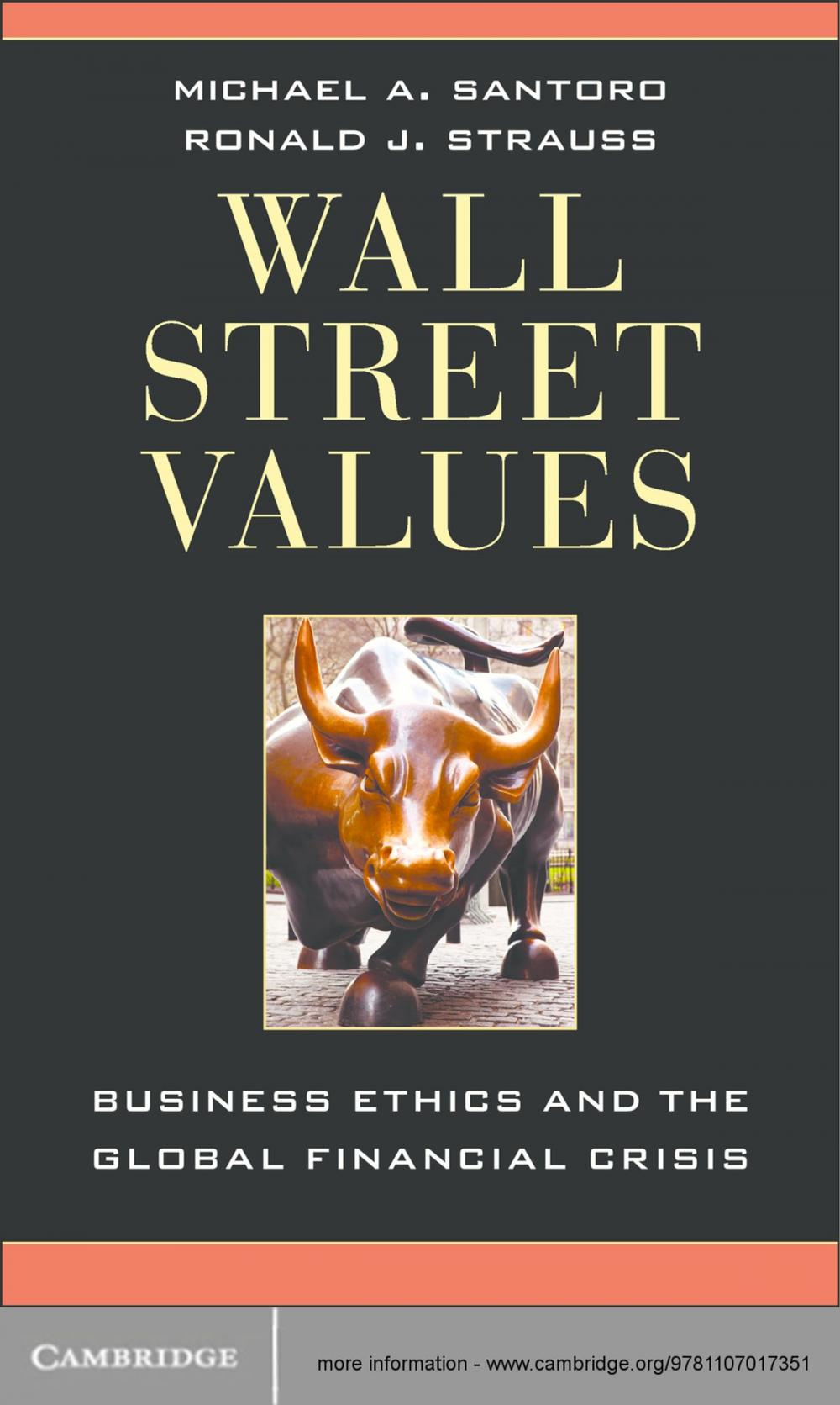 Big bigCover of Wall Street Values