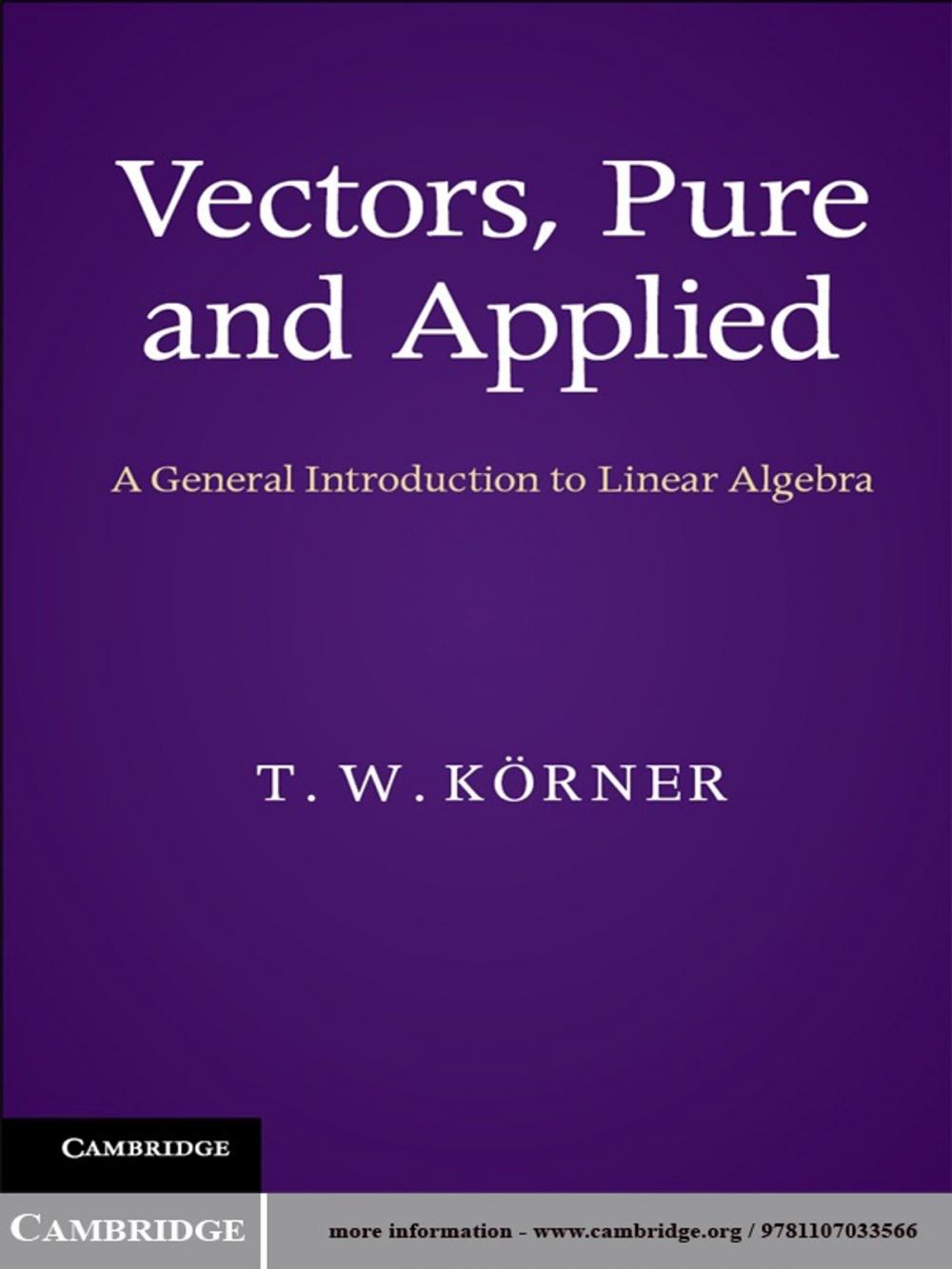Big bigCover of Vectors, Pure and Applied