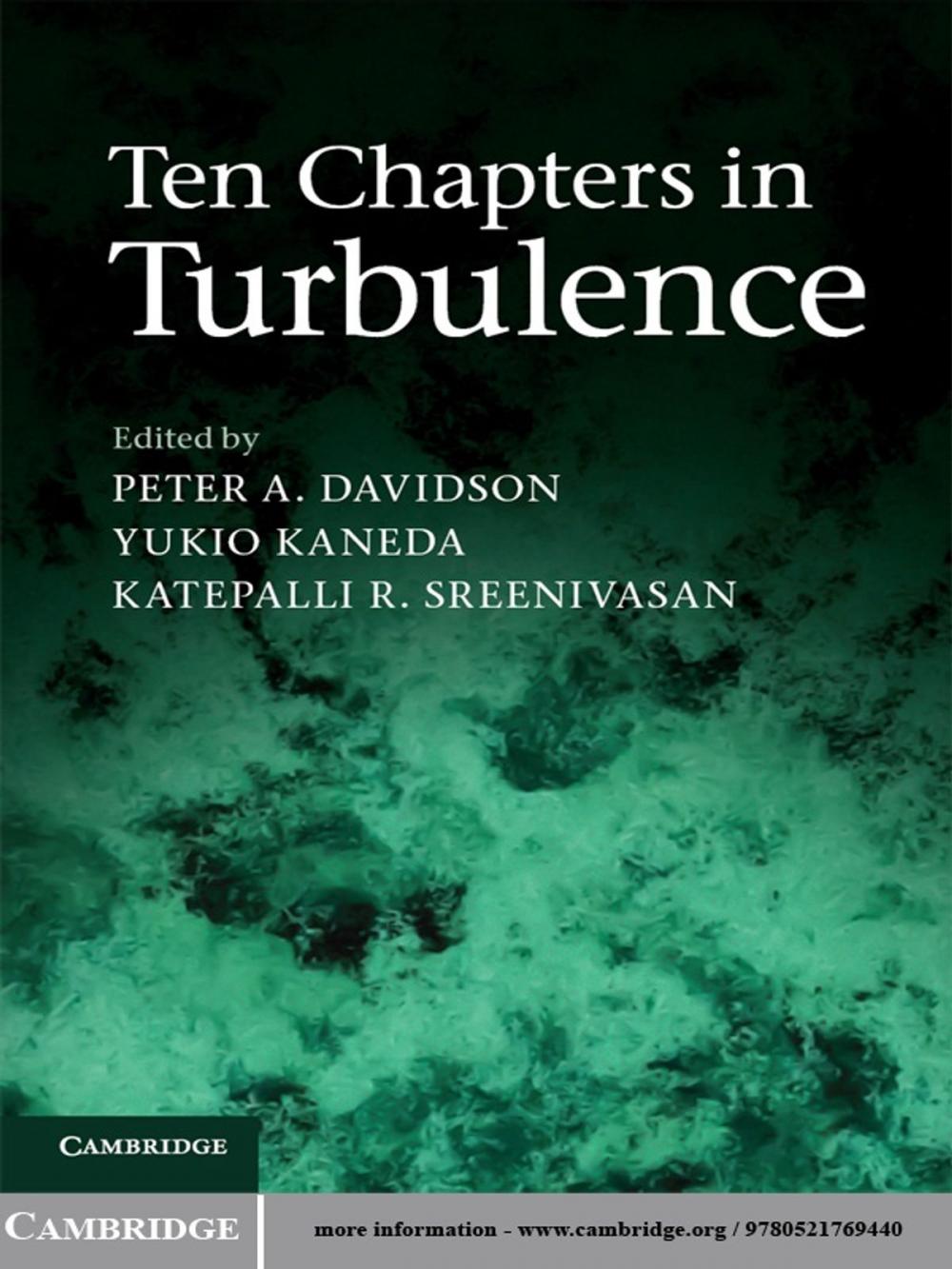 Big bigCover of Ten Chapters in Turbulence