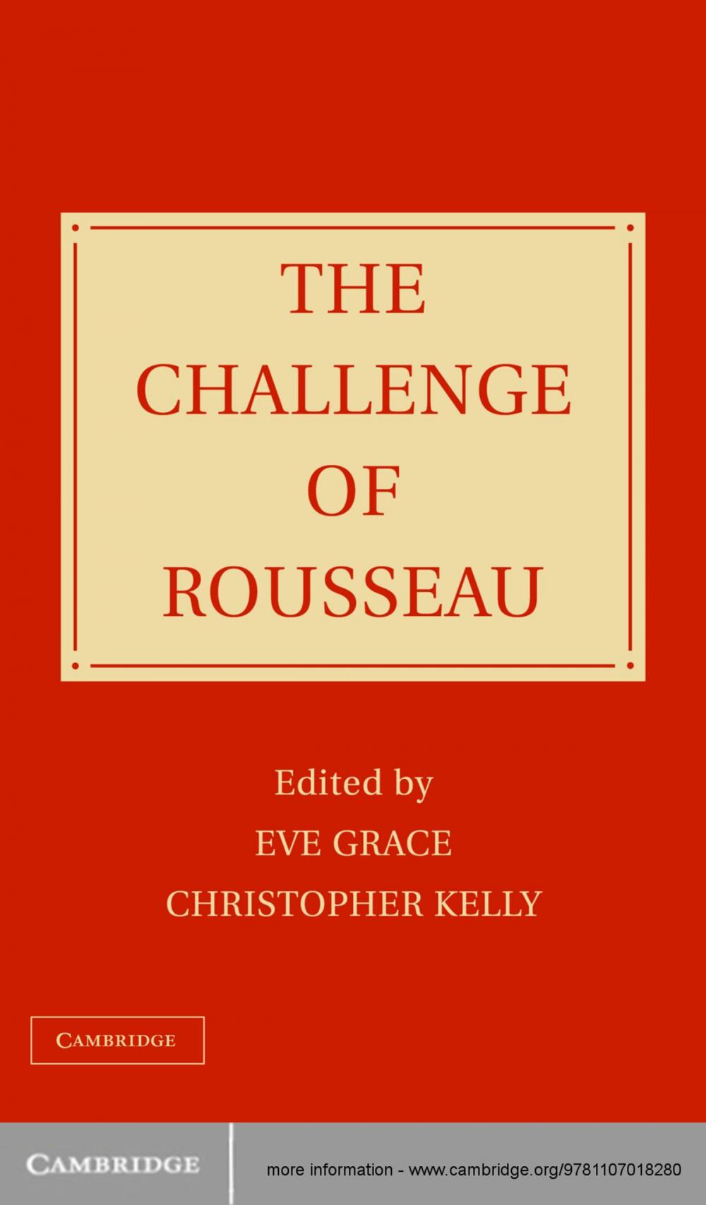 Big bigCover of The Challenge of Rousseau