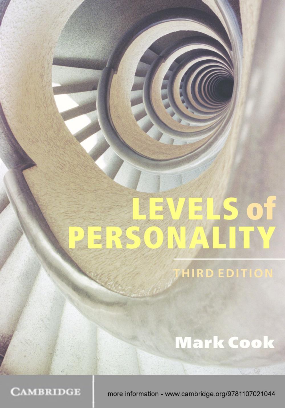 Big bigCover of Levels of Personality