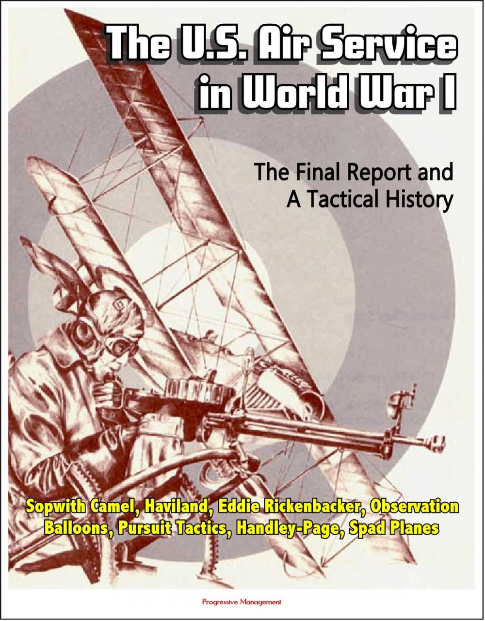 Big bigCover of The U.S. Air Service in World War I: The Final Report and A Tactical History - Sopwith Camel, Haviland, Eddie Rickenbacker, Observation Balloons, Pursuit Tactics, Handley-Page, Spad Planes