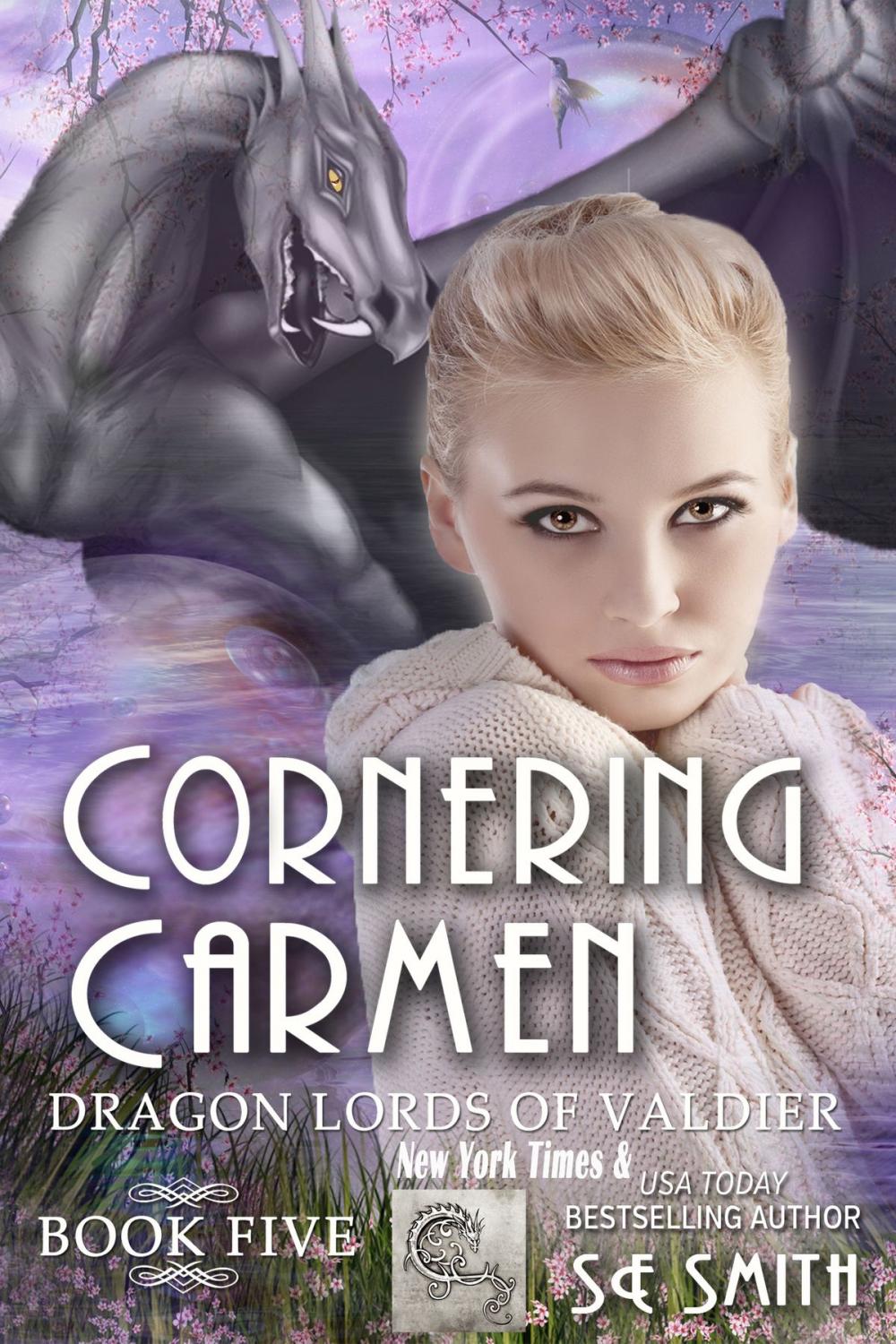 Big bigCover of Cornering Carmen: Dragon Lords of Valdier Book 5