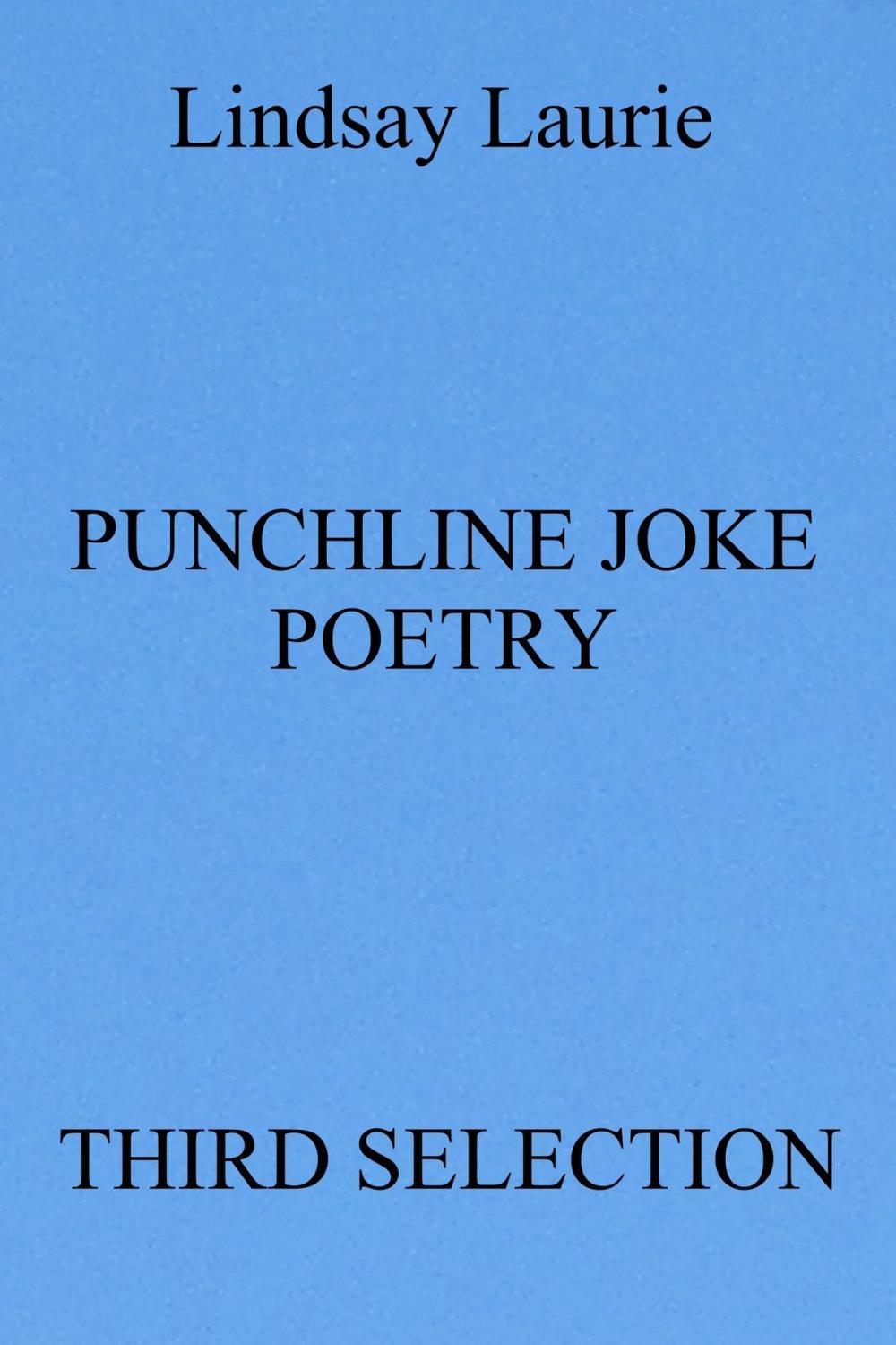 Big bigCover of Punchline Joke Poetry Third Selection