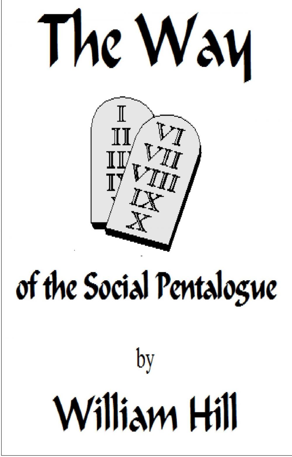 Big bigCover of The Way of the Social Pentalogue