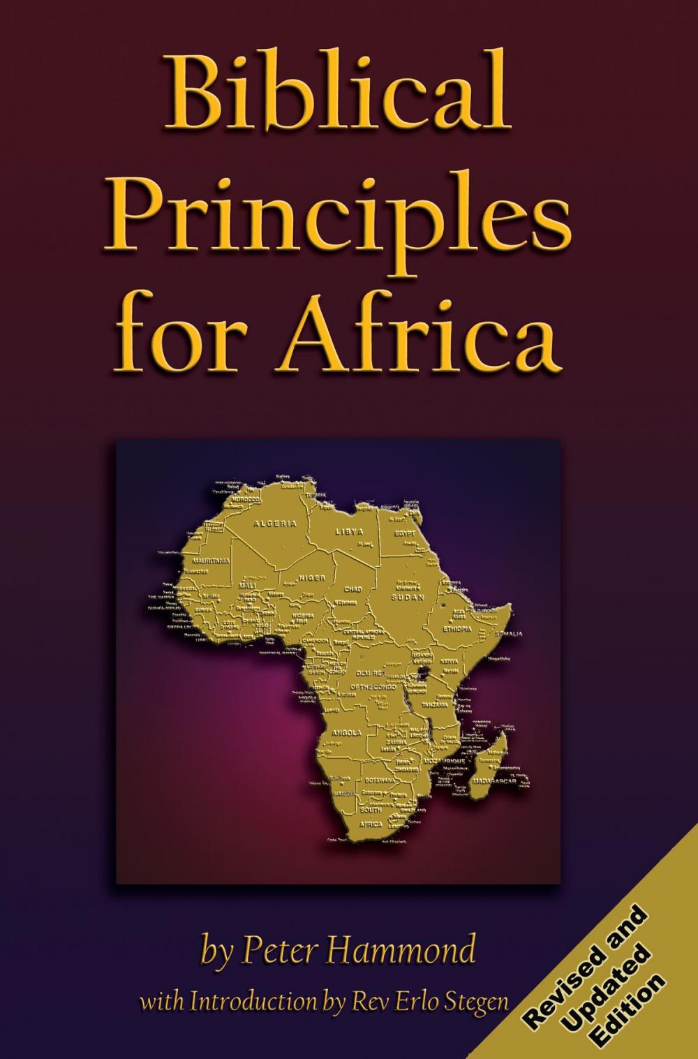 Big bigCover of Biblical Principles for Africa