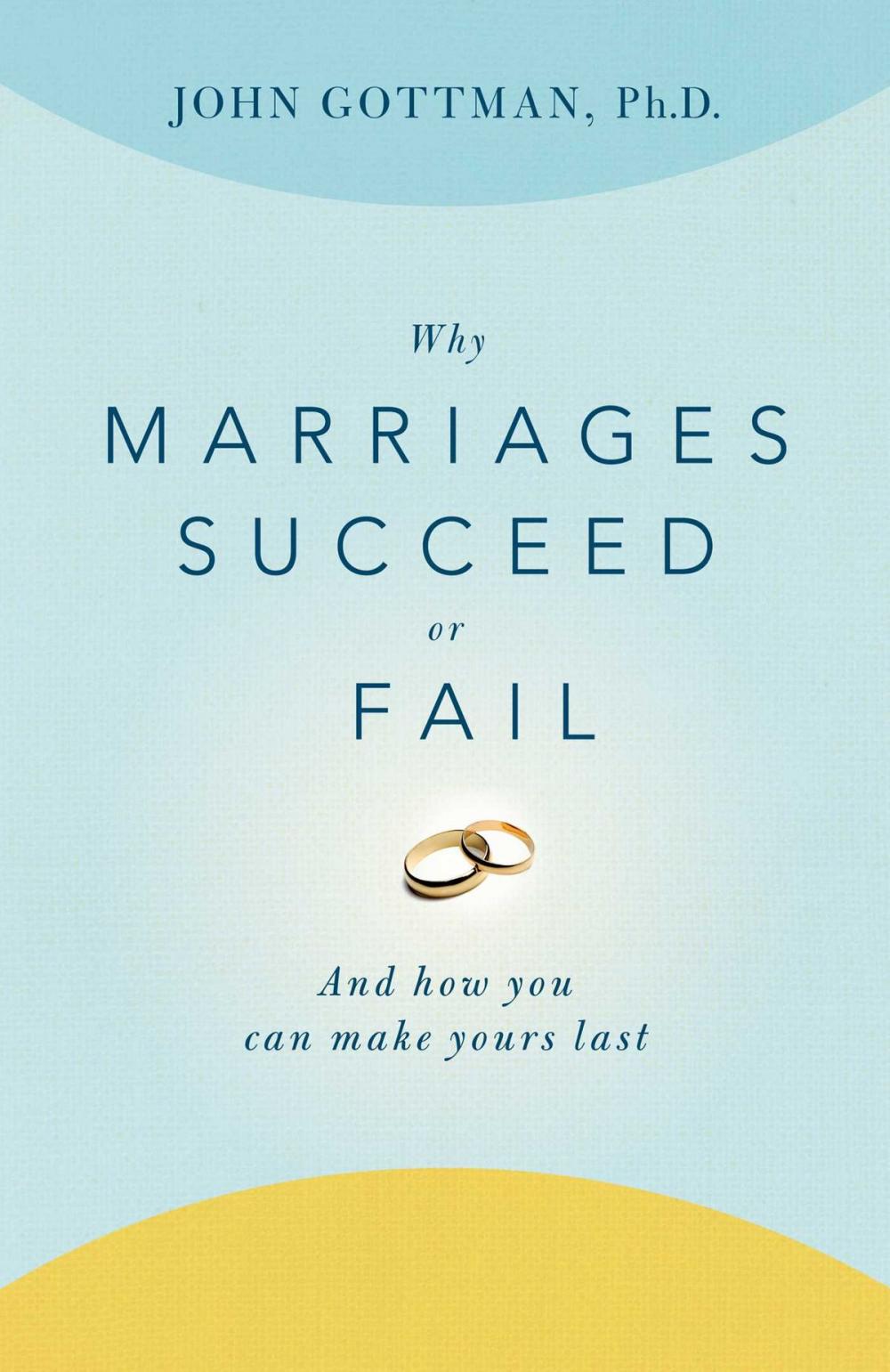 Big bigCover of Why Marriages Succeed or Fail