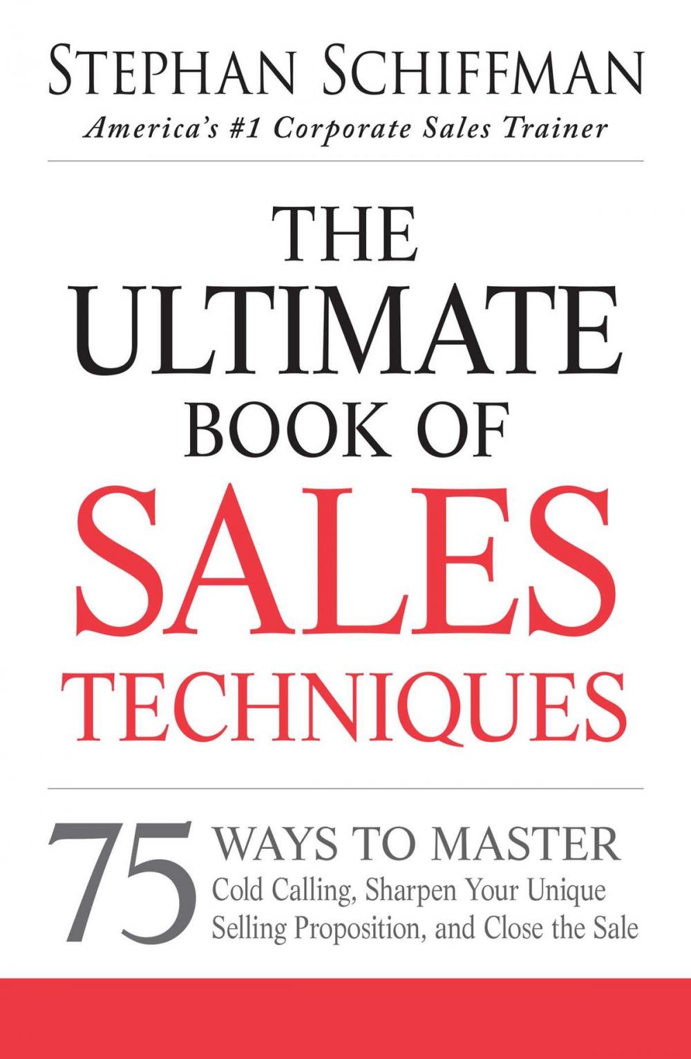 Big bigCover of The Ultimate Book of Sales Techniques