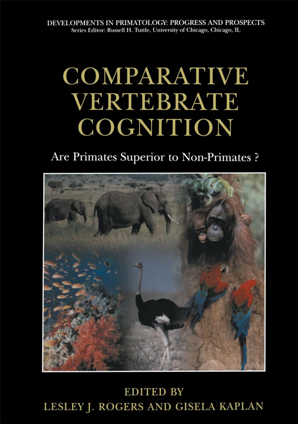 Big bigCover of Comparative Vertebrate Cognition