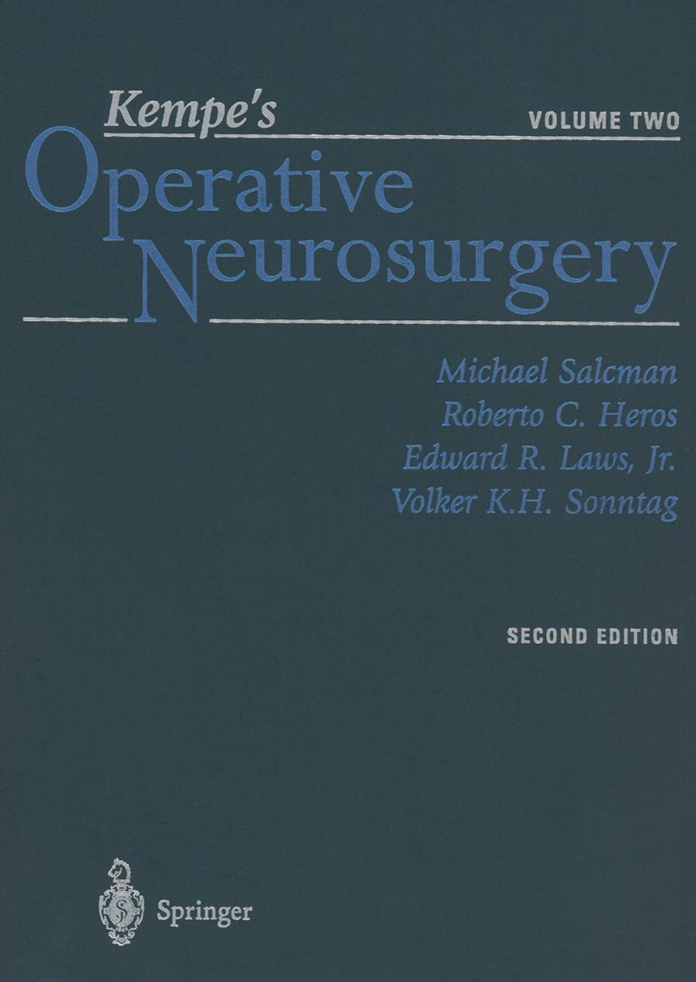 Big bigCover of Kempe’s Operative Neurosurgery