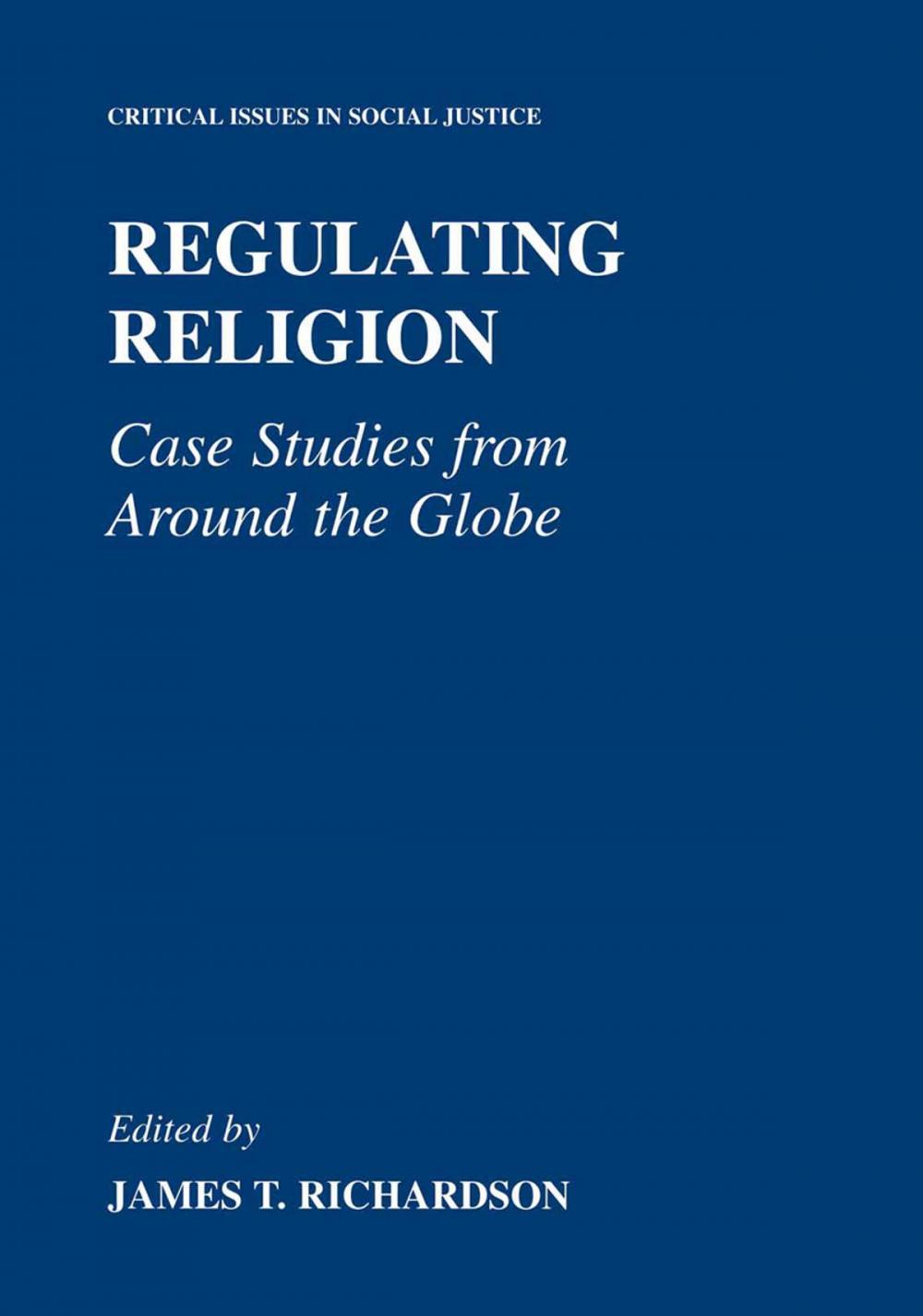 Big bigCover of Regulating Religion