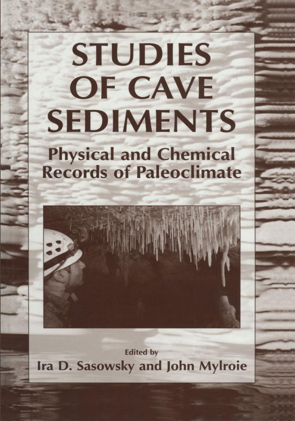 Big bigCover of Studies of Cave Sediments