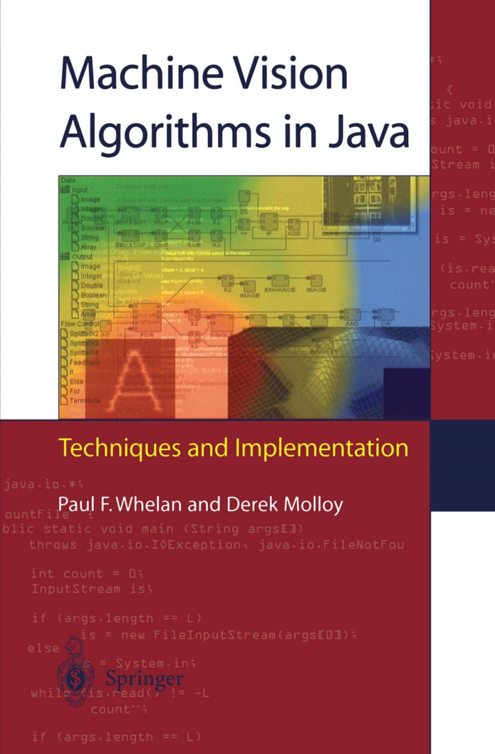 Big bigCover of Machine Vision Algorithms in Java