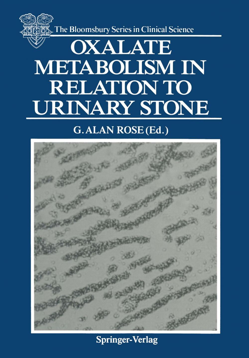 Big bigCover of Oxalate Metabolism in Relation to Urinary Stone