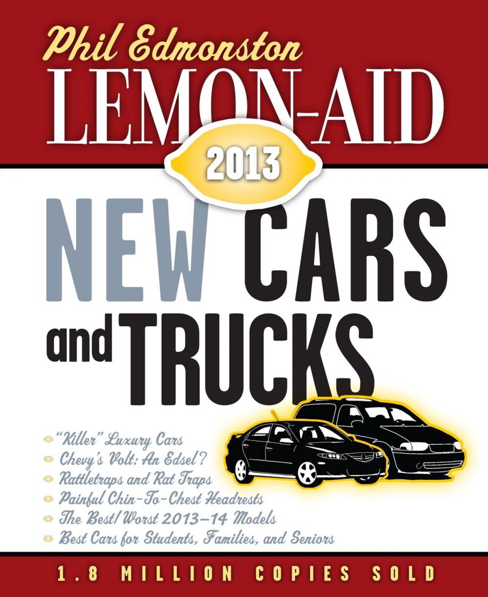 Big bigCover of Lemon-Aid New Cars and Trucks 2013