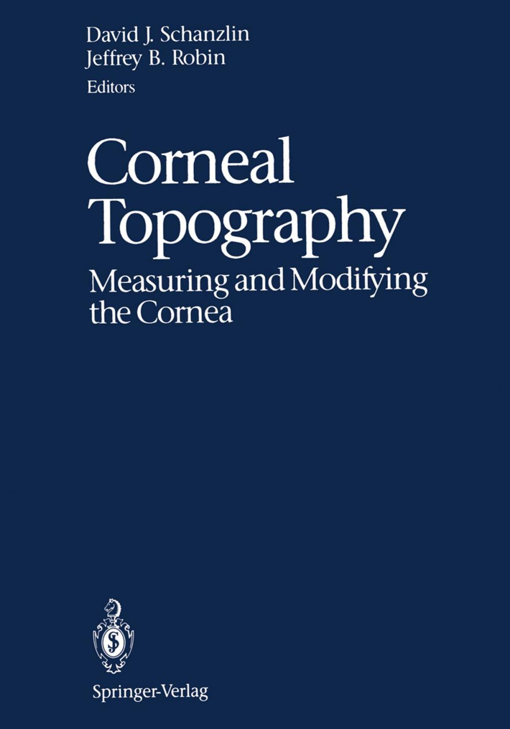 Big bigCover of Corneal Topography