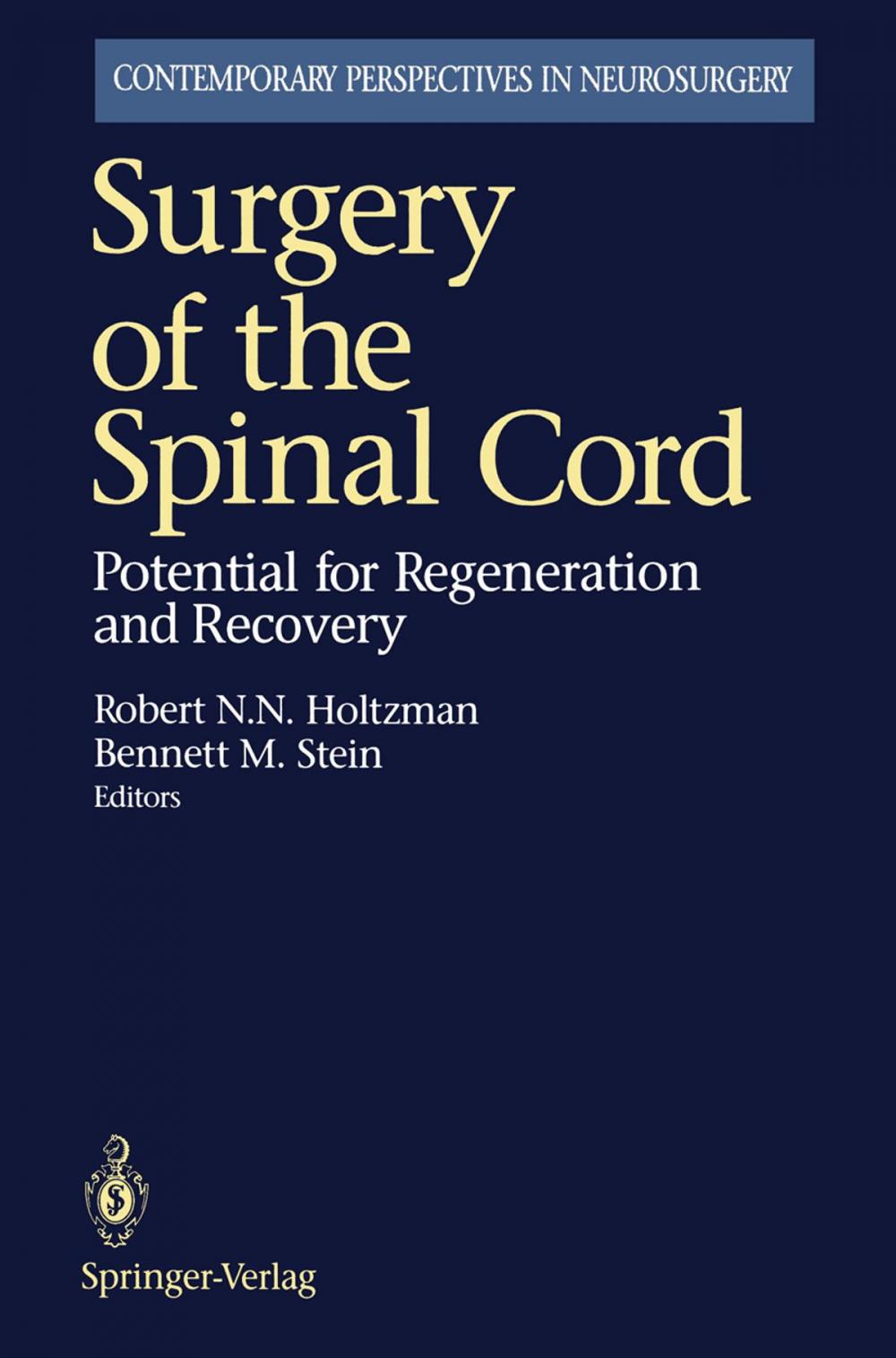 Big bigCover of Surgery of the Spinal Cord