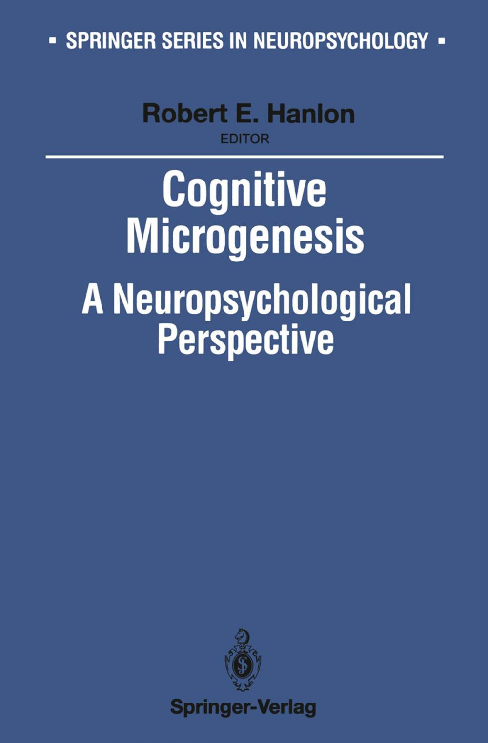 Big bigCover of Cognitive Microgenesis