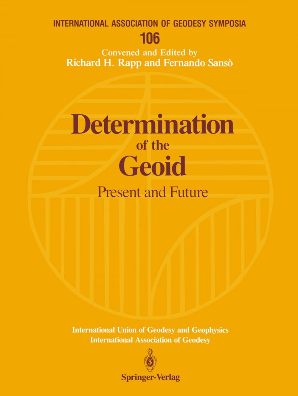 Big bigCover of Determination of the Geoid