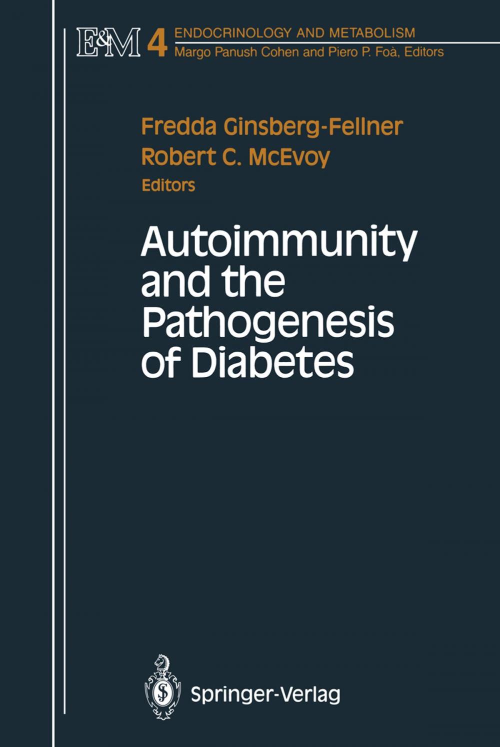 Big bigCover of Autoimmunity and the Pathogenesis of Diabetes