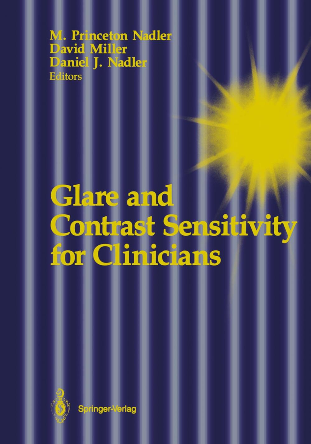 Big bigCover of Glare and Contrast Sensitivity for Clinicians