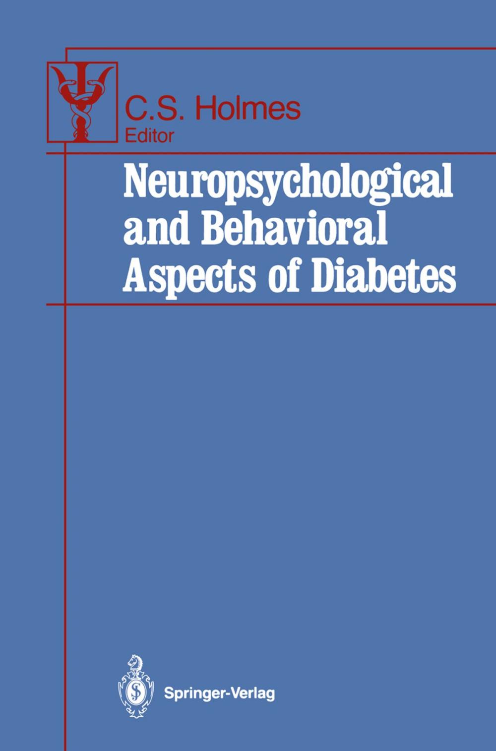 Big bigCover of Neuropsychological and Behavioral Aspects of Diabetes