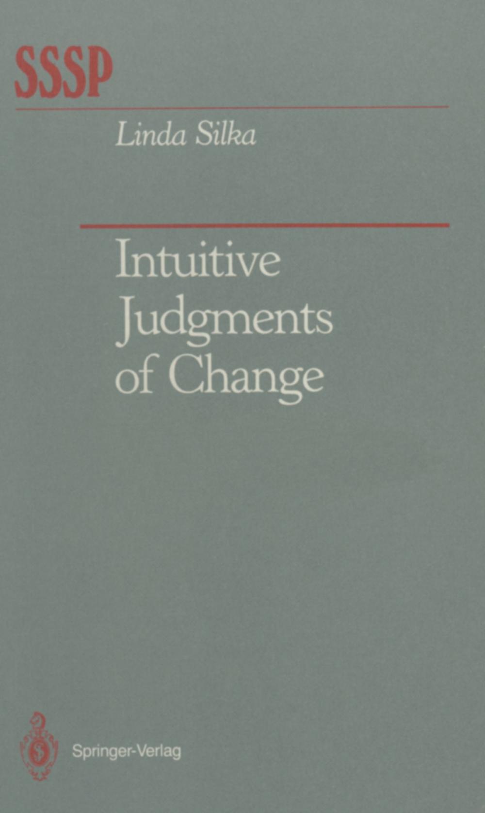 Big bigCover of Intuitive Judgments of Change