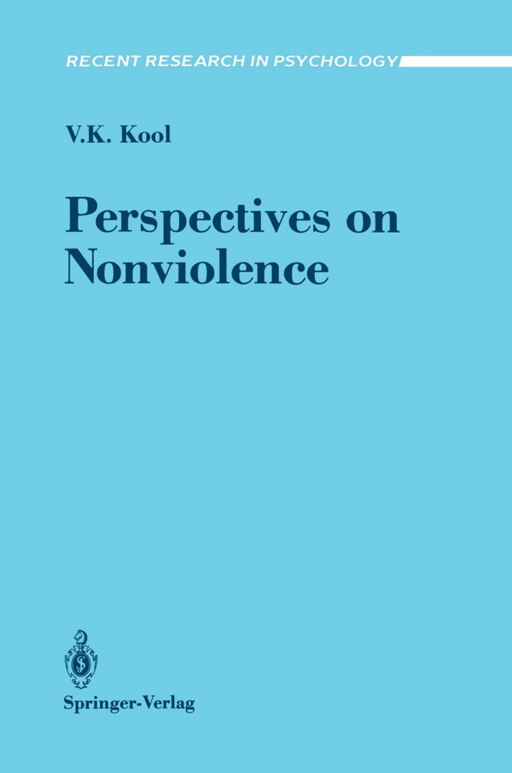Big bigCover of Perspectives on Nonviolence