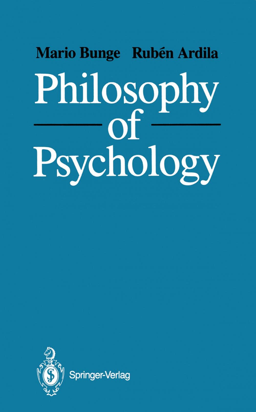 Big bigCover of Philosophy of Psychology