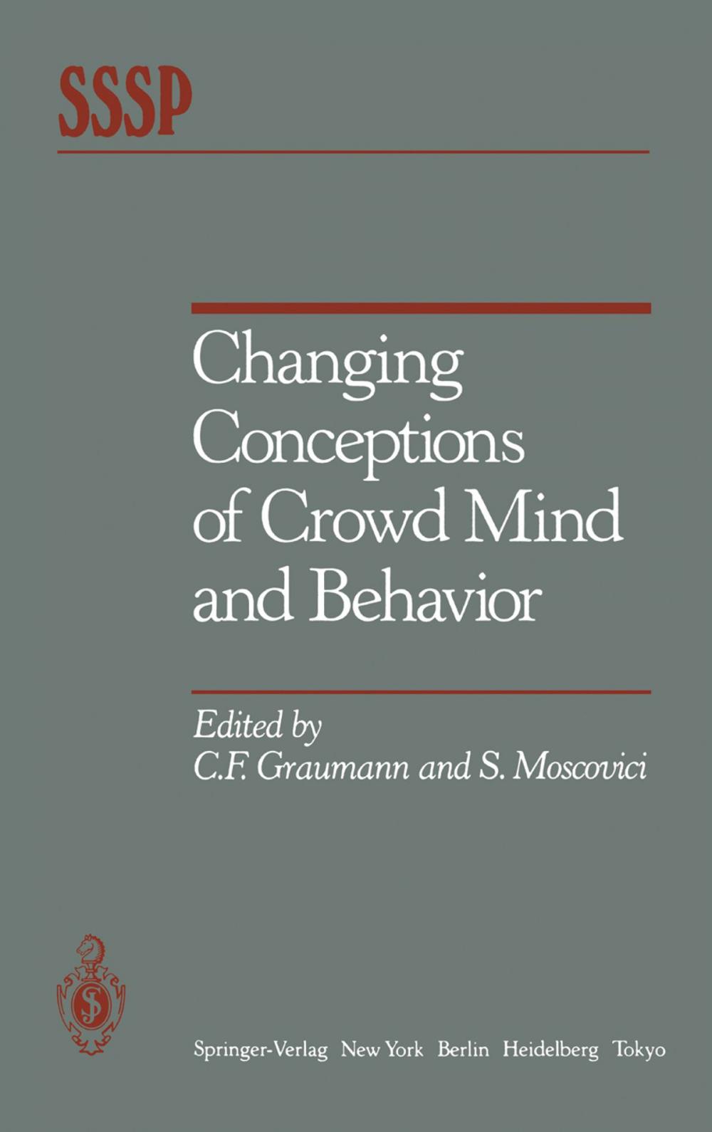 Big bigCover of Changing Conceptions of Crowd Mind and Behavior