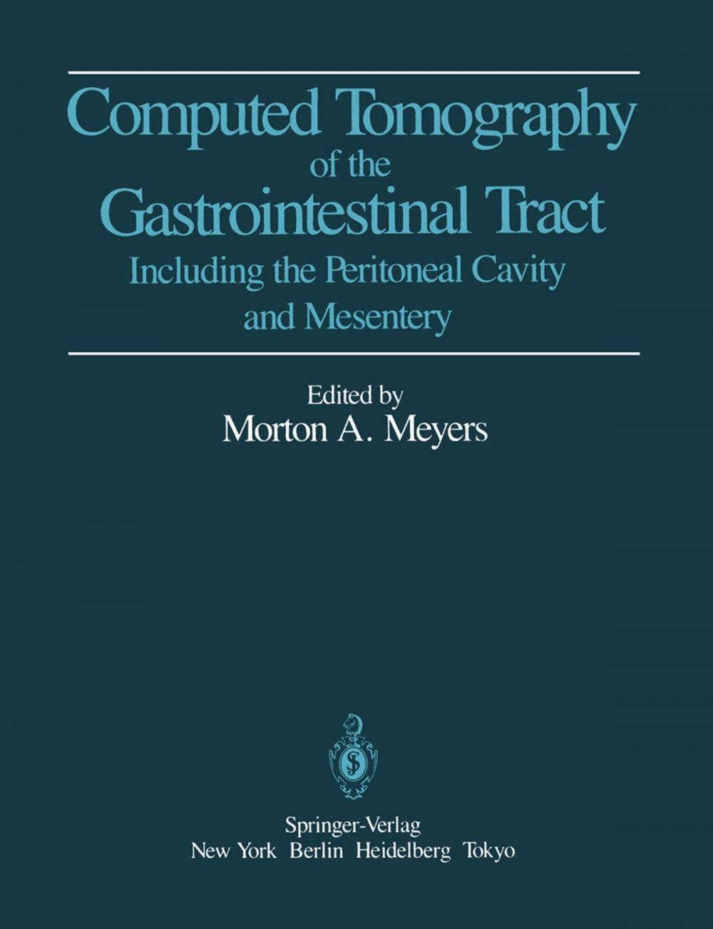 Big bigCover of Computed Tomography of the Gastrointestinal Tract