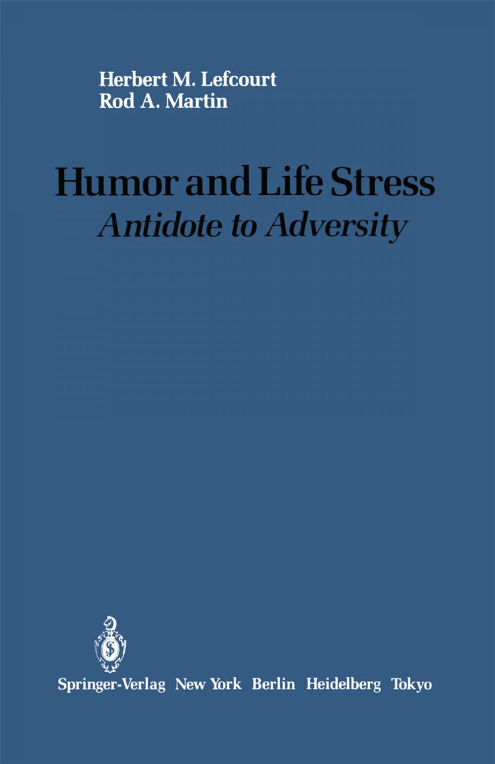 Big bigCover of Humor and Life Stress