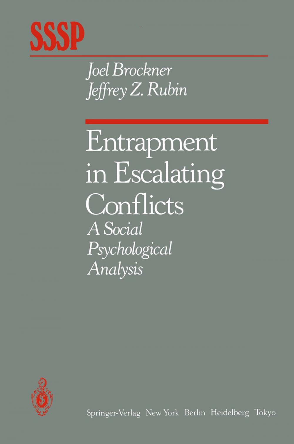 Big bigCover of Entrapment in Escalating Conflicts