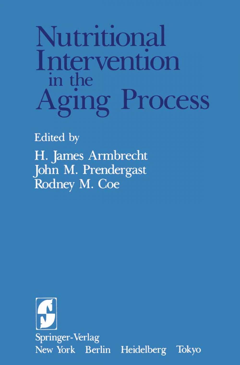 Big bigCover of Nutritional Intervention in the Aging Process