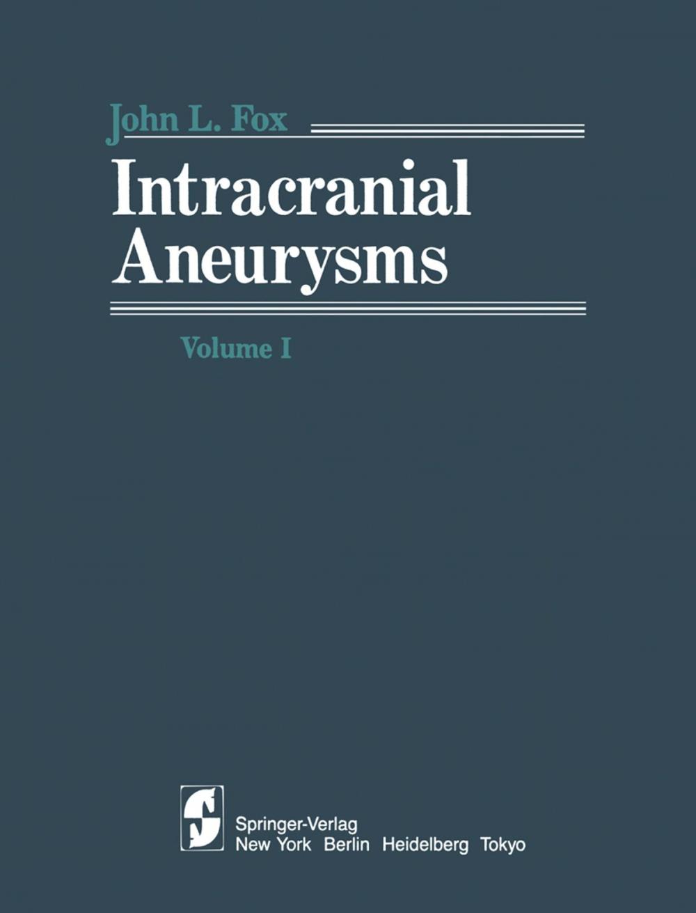 Big bigCover of Intracranial Aneurysms