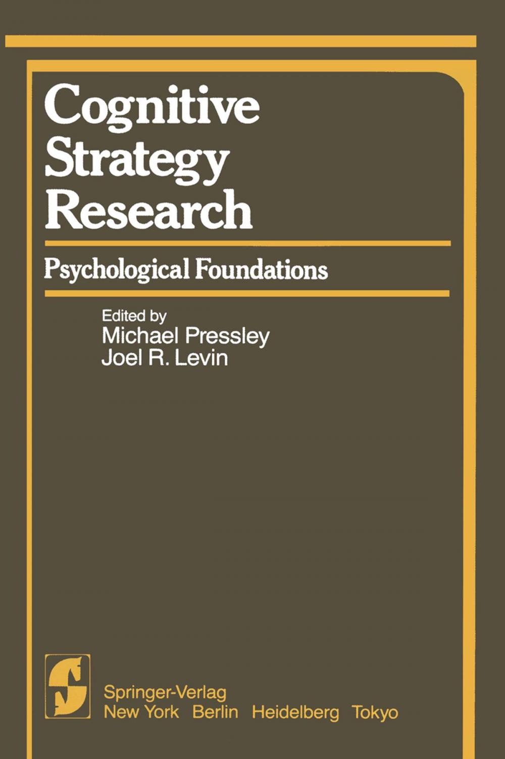 Big bigCover of Cognitive Strategy Research