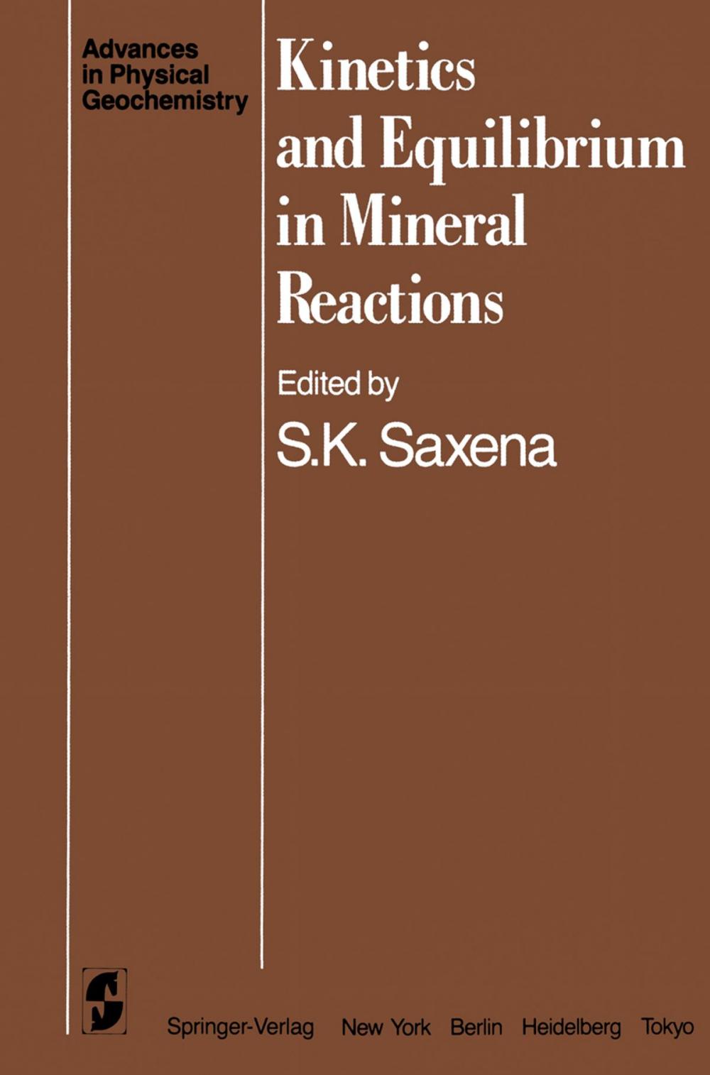 Big bigCover of Kinetics and Equilibrium in Mineral Reactions