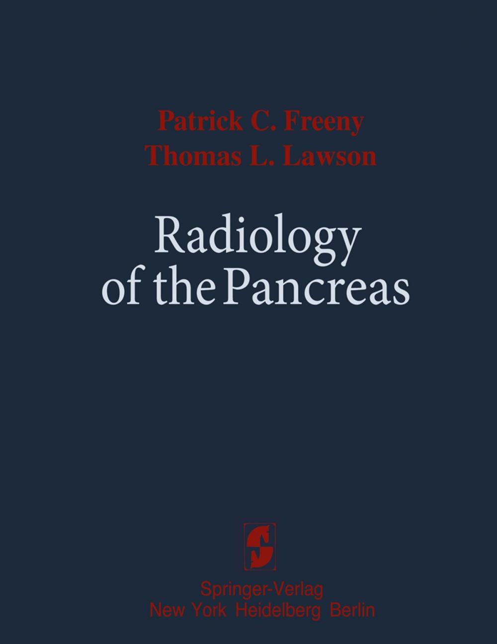 Big bigCover of Radiology of the Pancreas