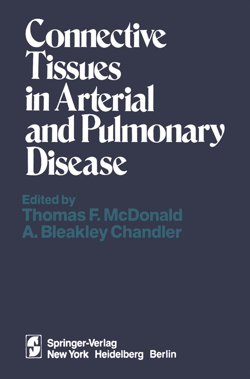 Big bigCover of Connective Tissues in Arterial and Pulmonary Disease