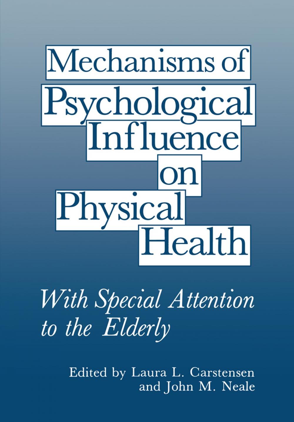 Big bigCover of Mechanisms of Psychological Influence on Physical Health