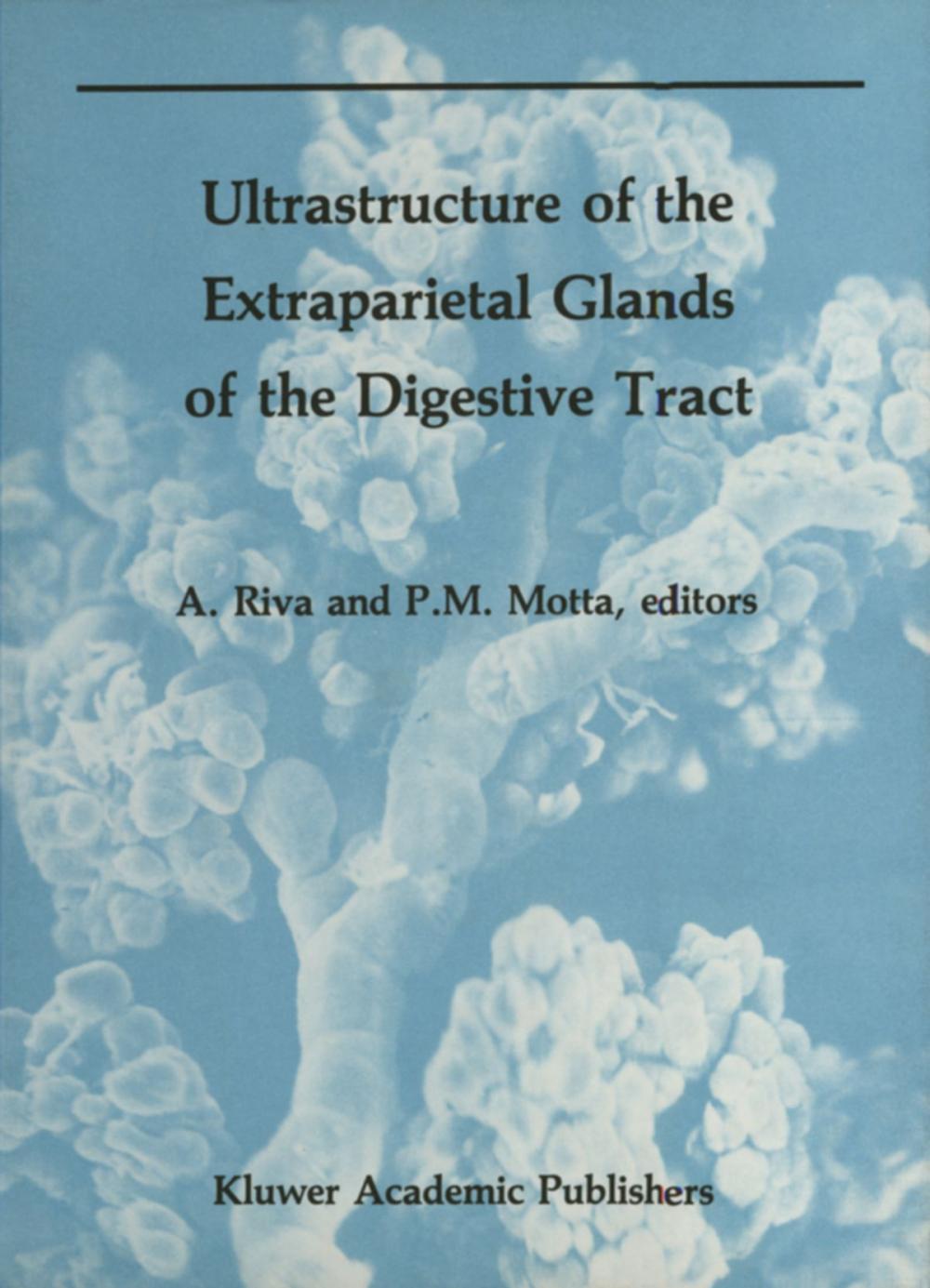 Big bigCover of Ultrastructure of the Extraparietal Glands of the Digestive Tract