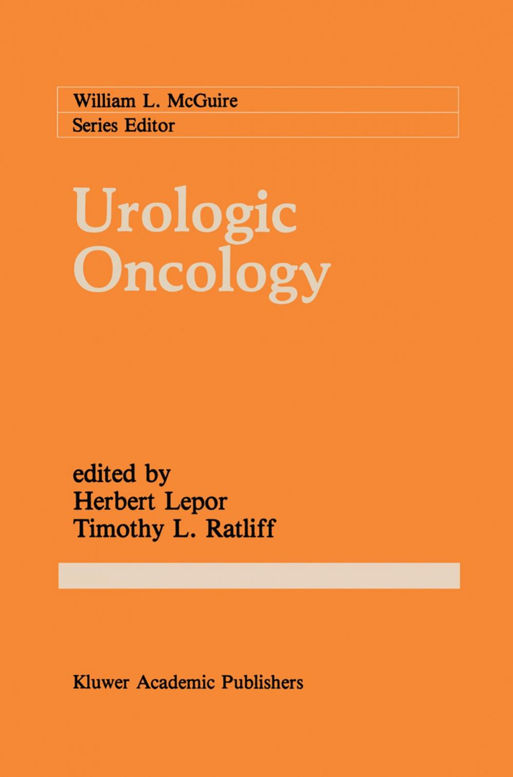 Big bigCover of Urologic Oncology