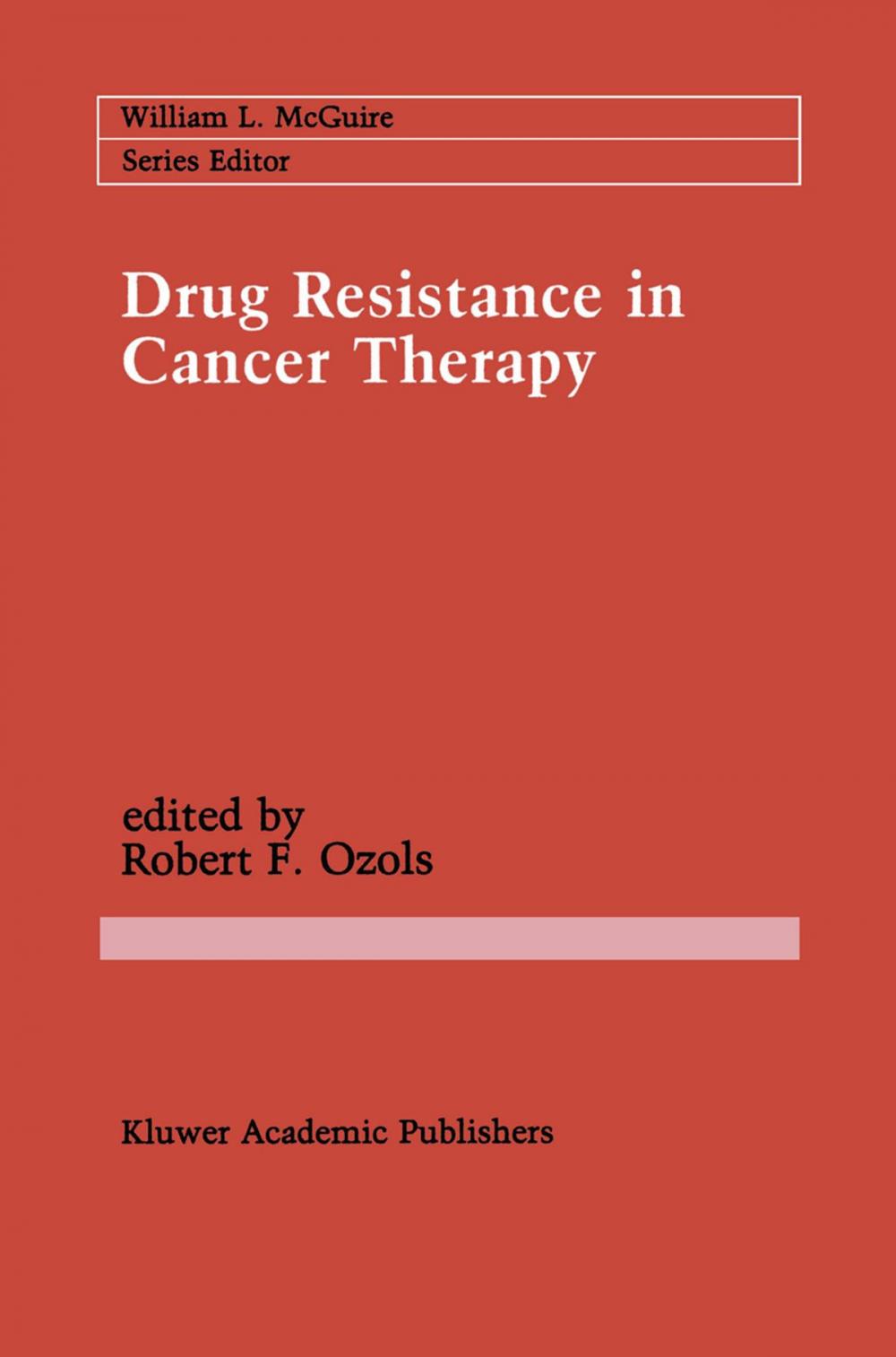 Big bigCover of Drug Resistance in Cancer Therapy