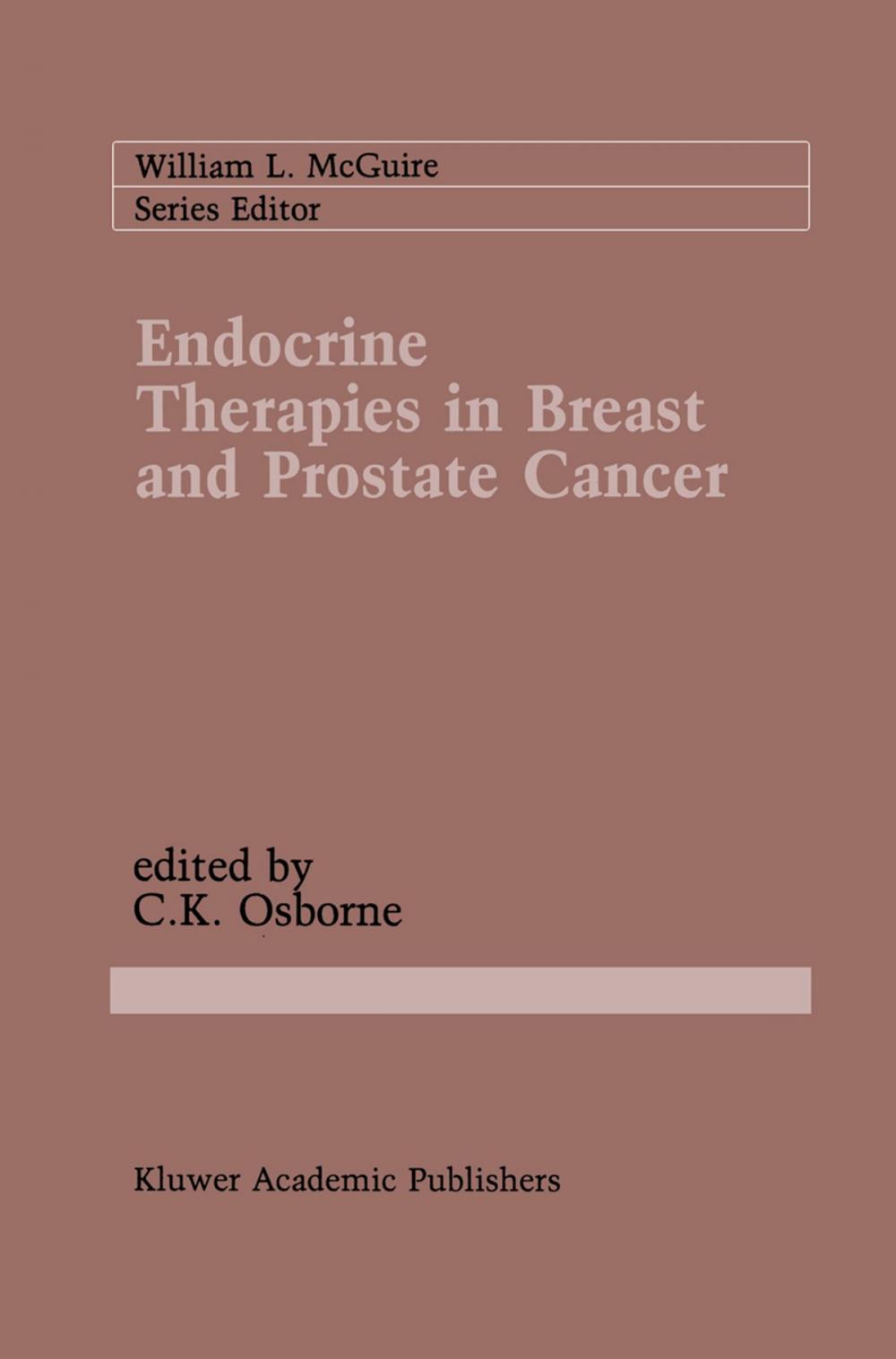 Big bigCover of Endocrine Therapies in Breast and Prostate Cancer