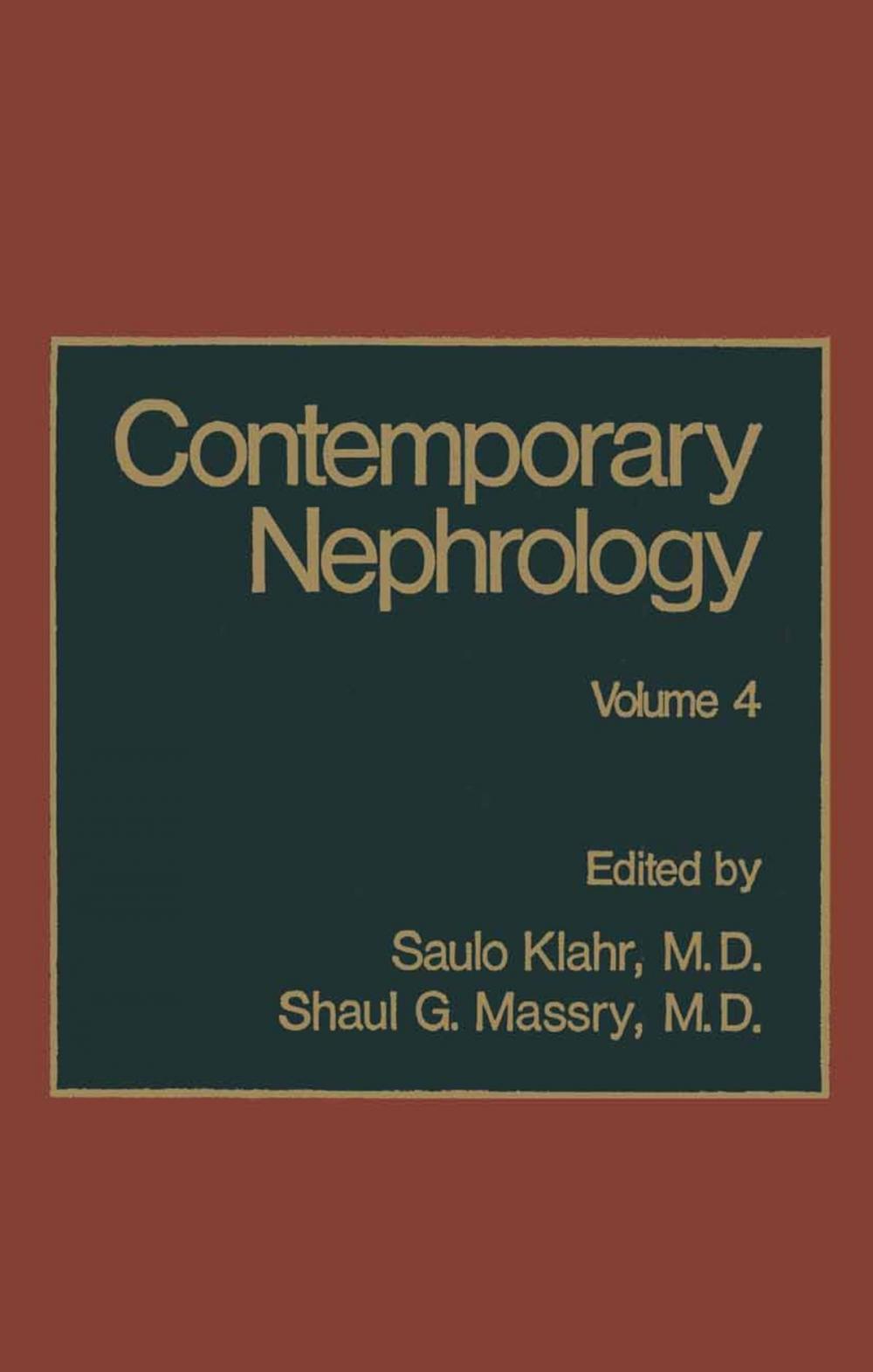 Big bigCover of Contemporary Nephrology