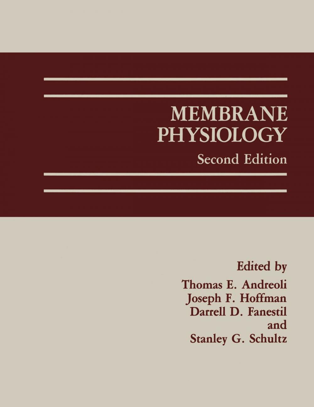 Big bigCover of Membrane Physiology