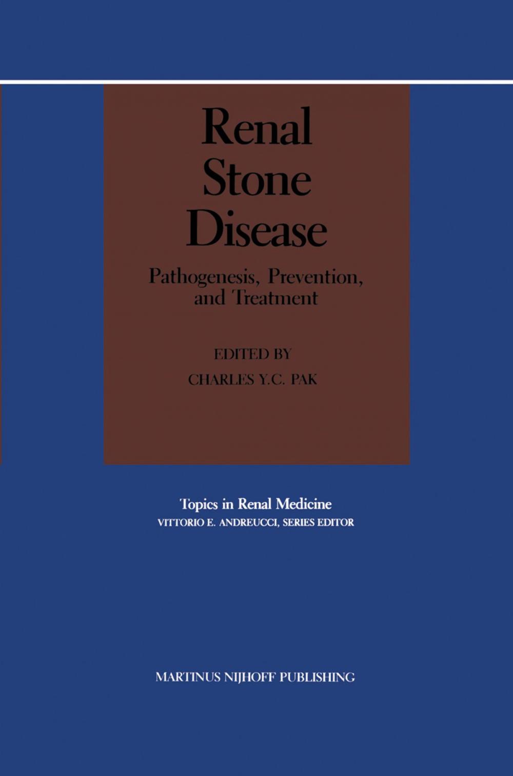 Big bigCover of Renal Stone Disease